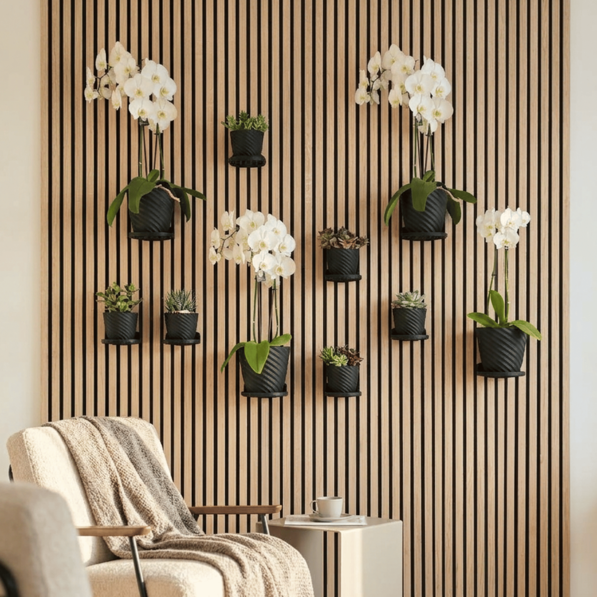 Round Tray/Shelf - Installation: Wall Clip