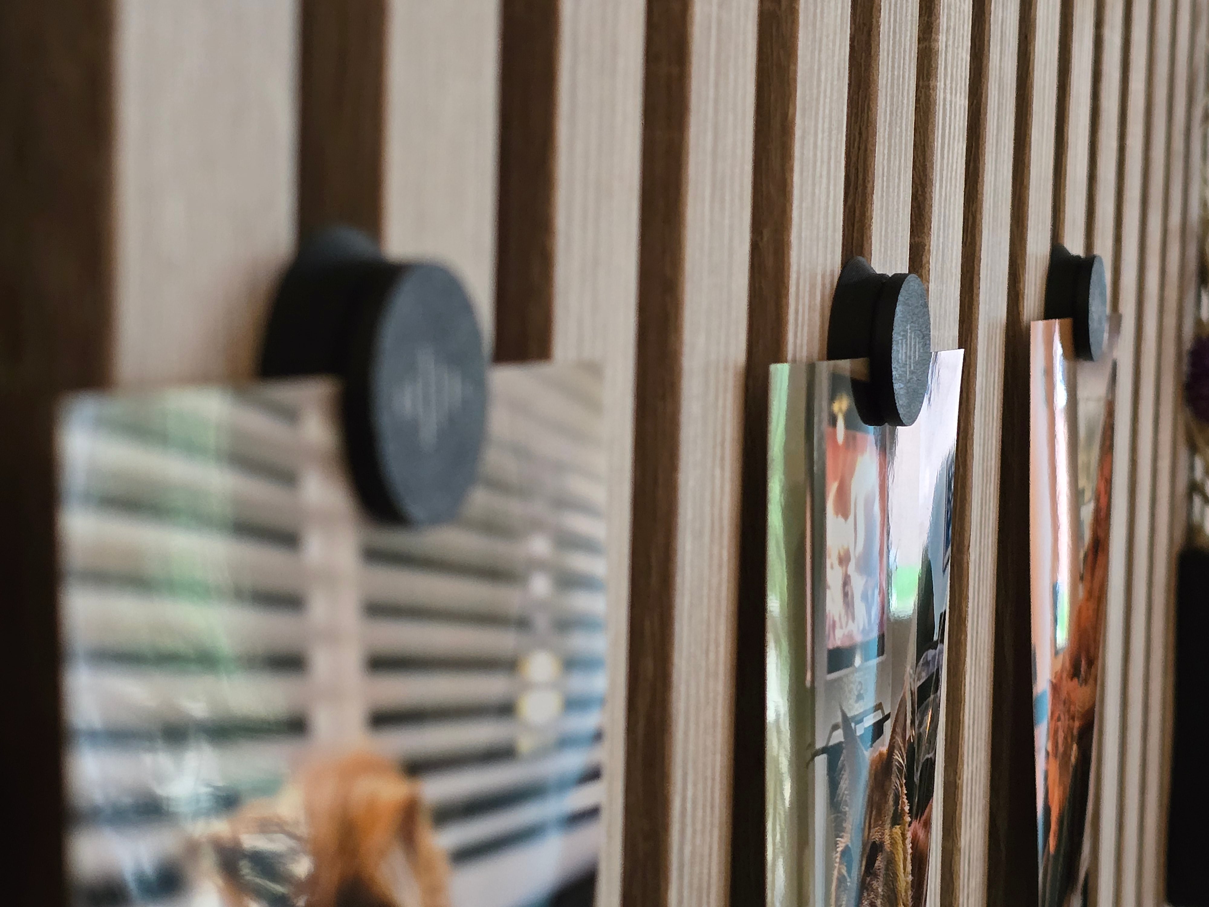 Magneetclip voor akoestische panelen - 4-pack - Installatietype: Muurclip
