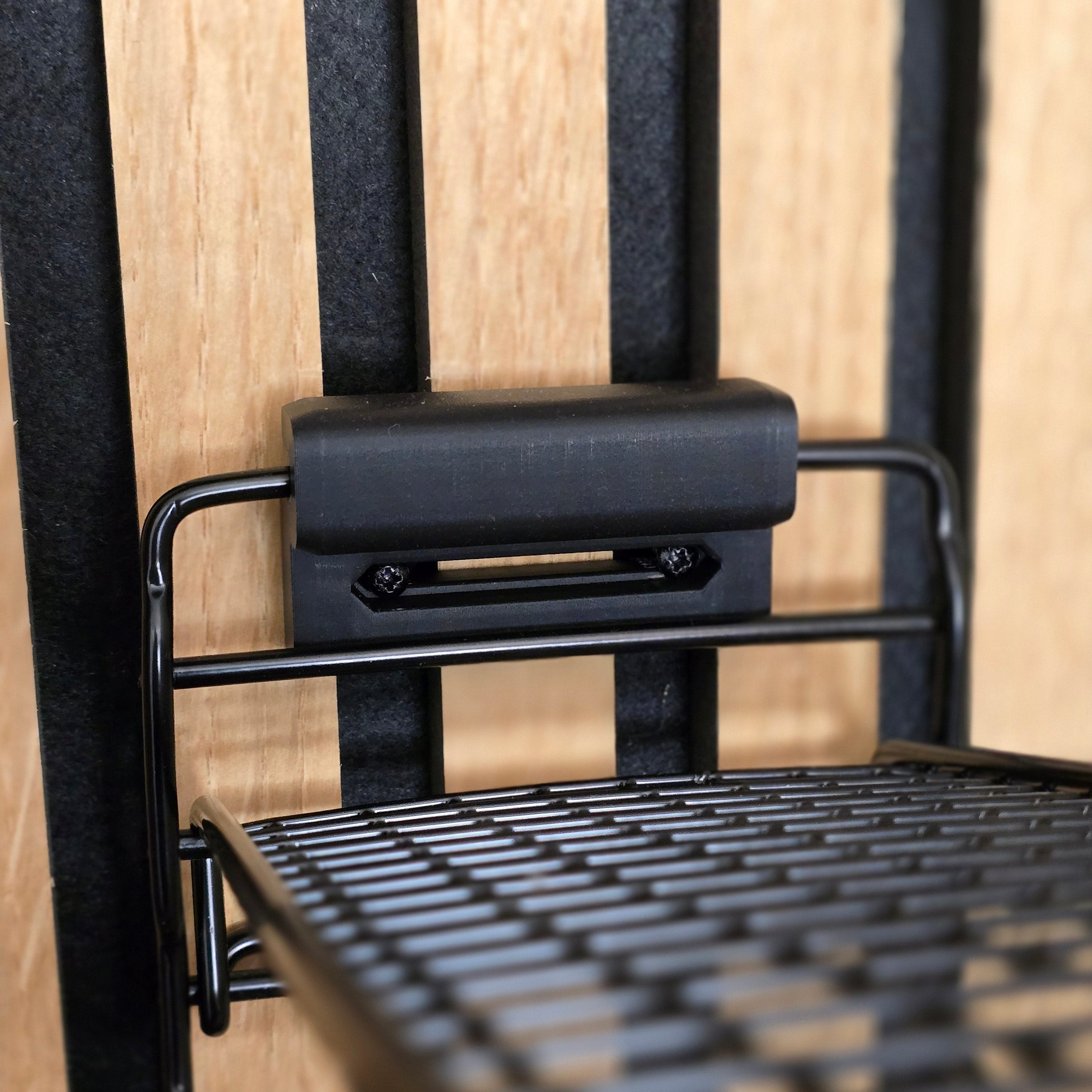 Acoustic Panel Mount for IKEA SKOSTALL Shoe Organizer - Installation type: Wall Clip