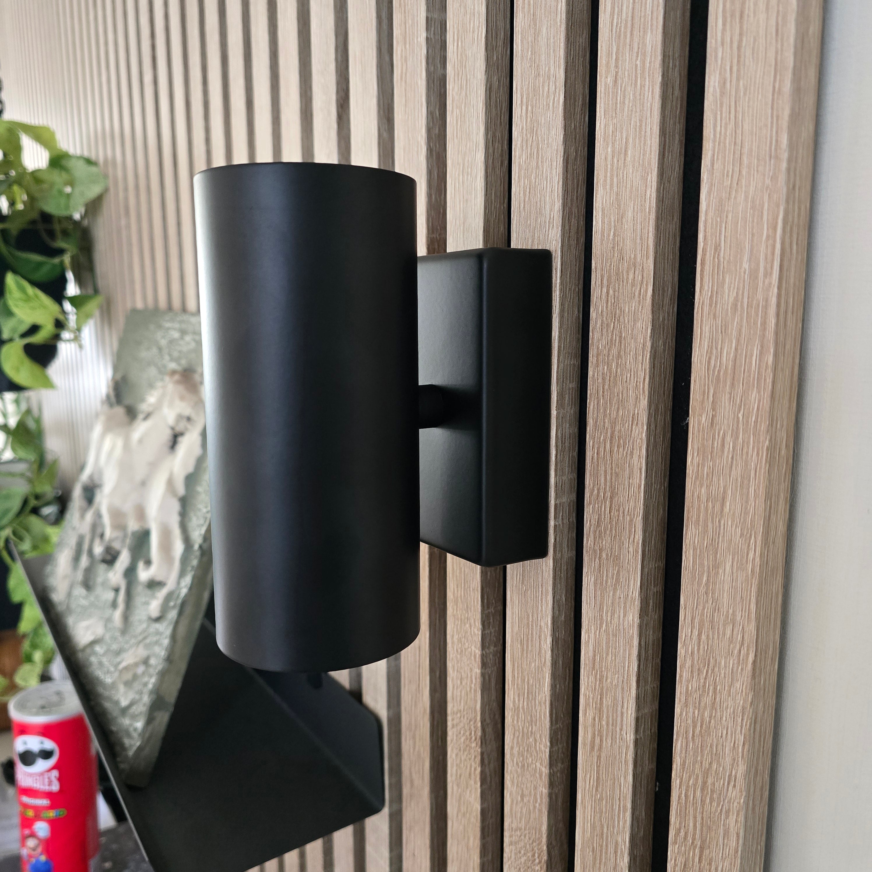 Acoustic Panel Mount for IKEA Nymane Lamp - Installation Type: Wall Clip