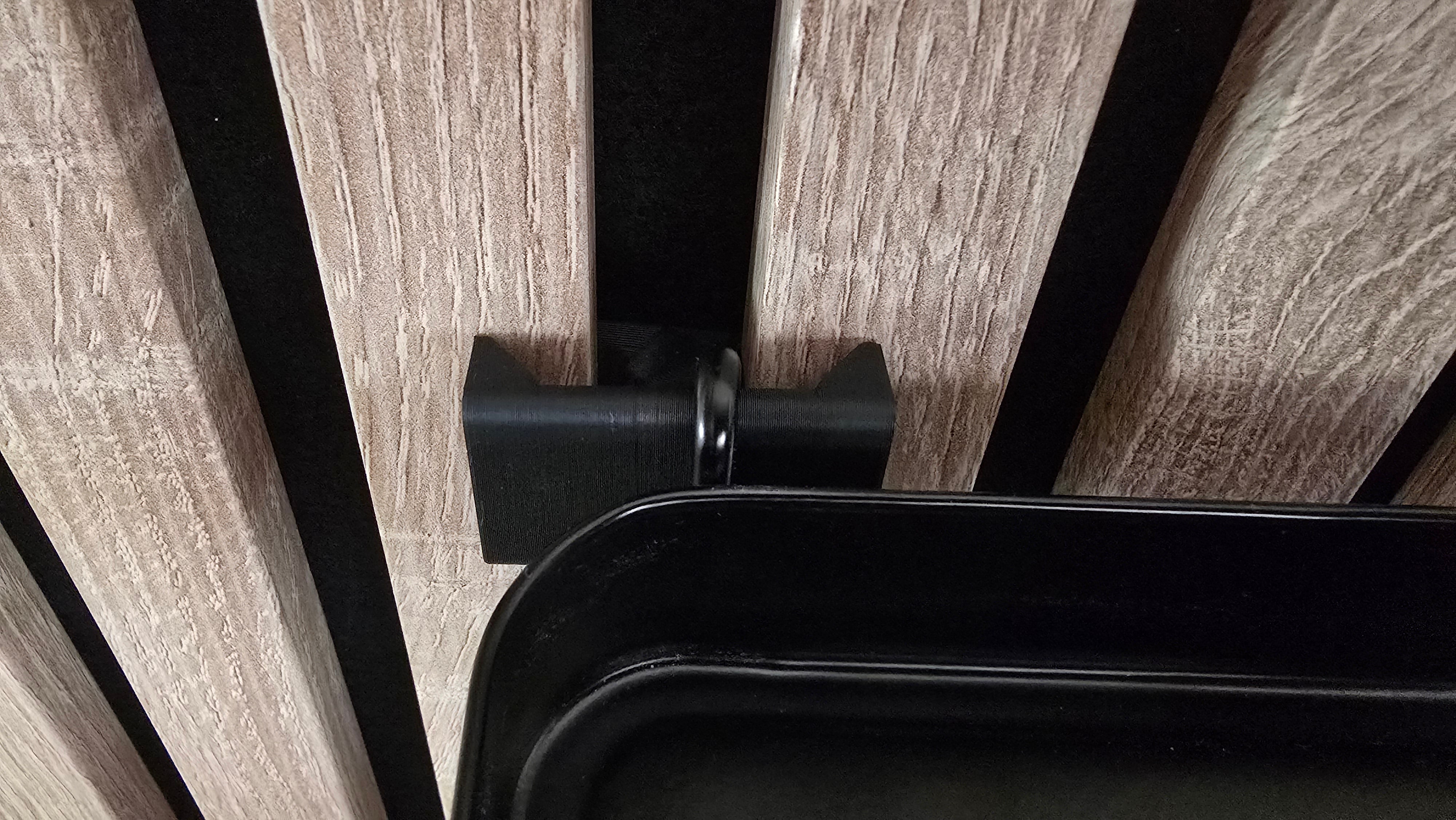 Akoestisch paneel IKEA SKADIS beugels (set van 2) - Twist & Go van WallTune