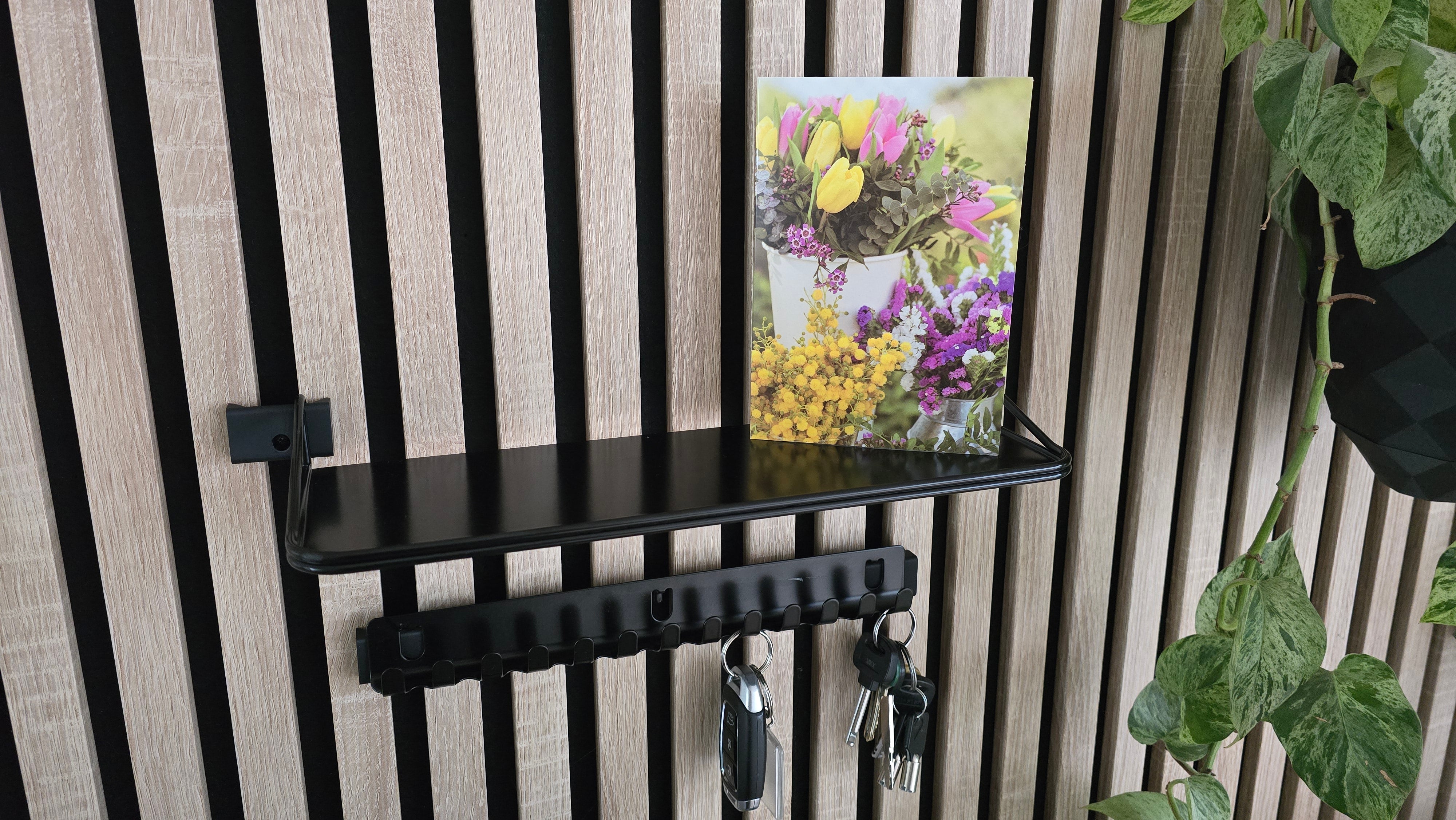 Akoestisch paneel IKEA SKADIS beugels (set van 2) - Twist & Go van WallTune