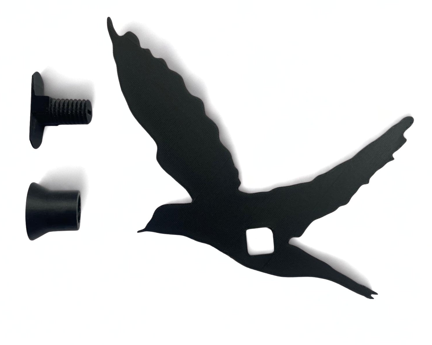 Bird coat hook for Acoustic Panels - Installation type: Wall Clip