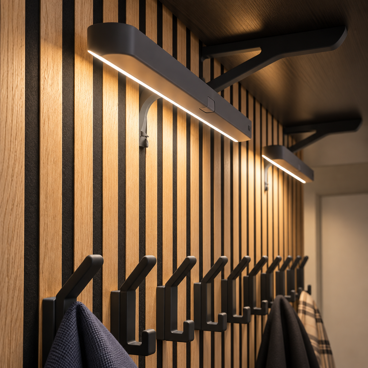 Walltune LED-Wandleuchte - Montageart: Wandclip