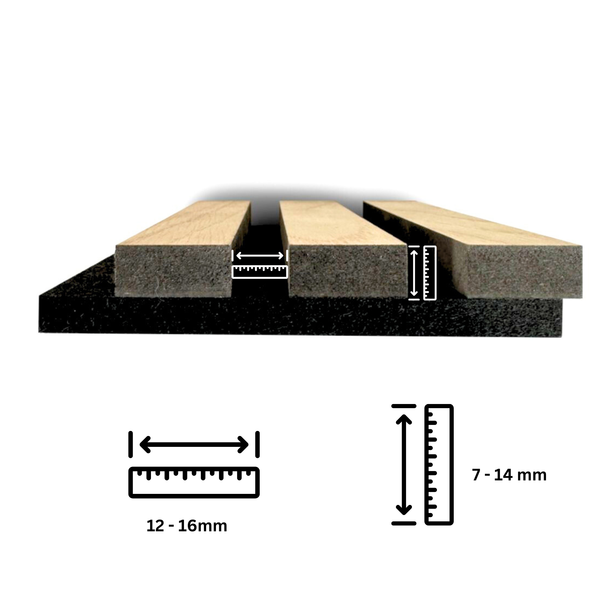 Shelf Brackets for IKEA MOSSLANDA Picture Ledge - Installation Type: Wall Clip