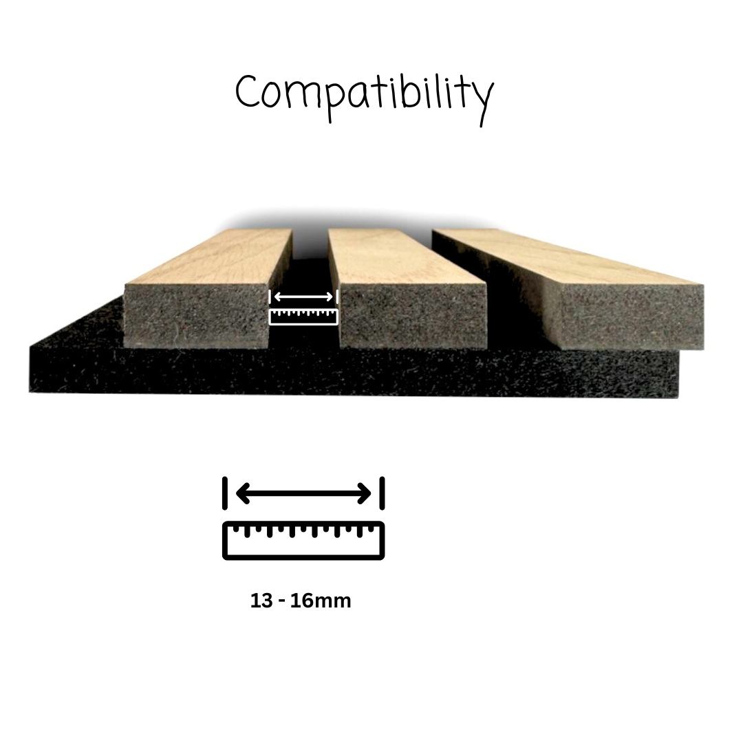 Single Hook for Acoustic Panels - Installation Type: Wall Clip