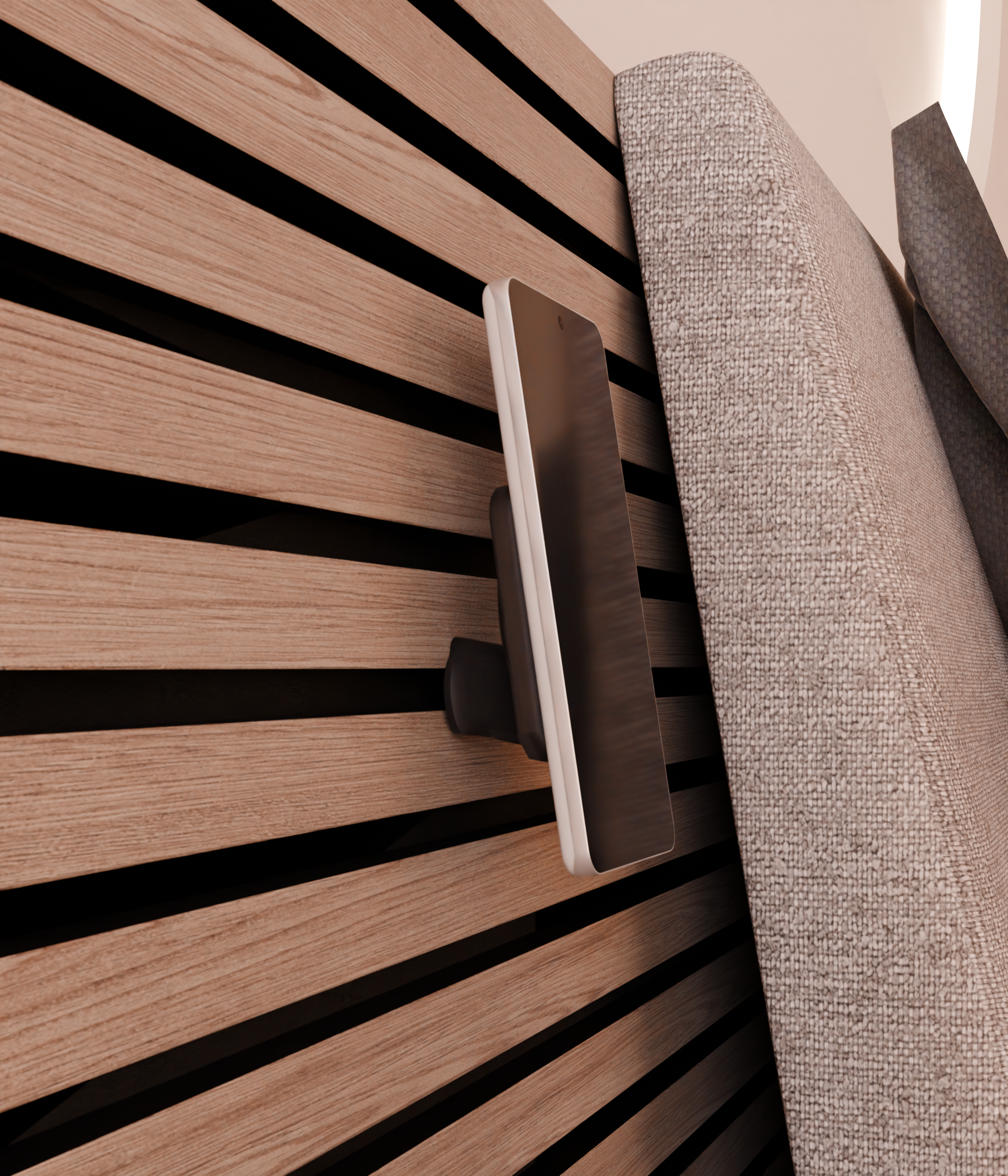MagSafe-houder voor akoestische panelen - Installatietype: Muurclip