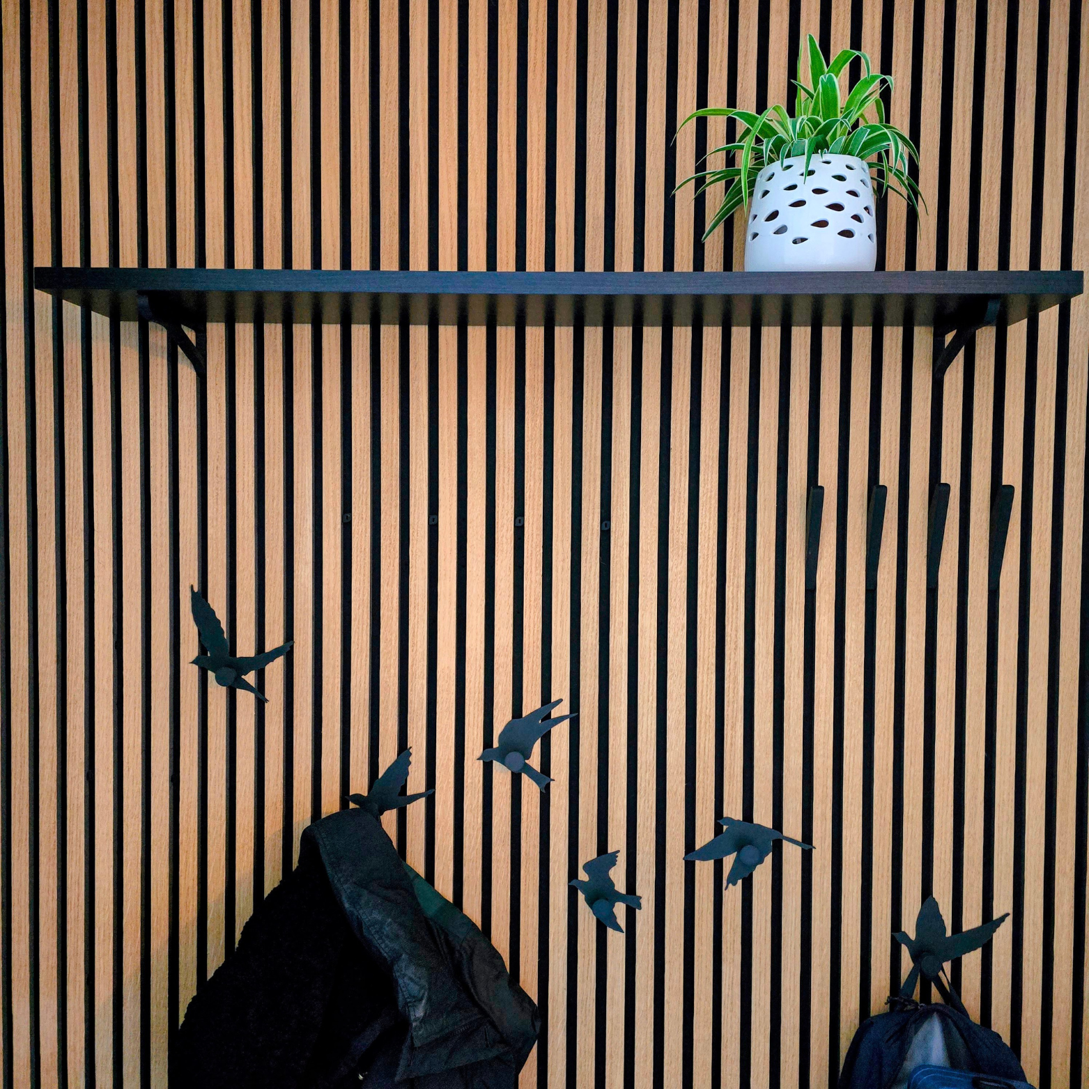 Plankbevestigingen voor akoestische panelen - Installatietype: Muurclip