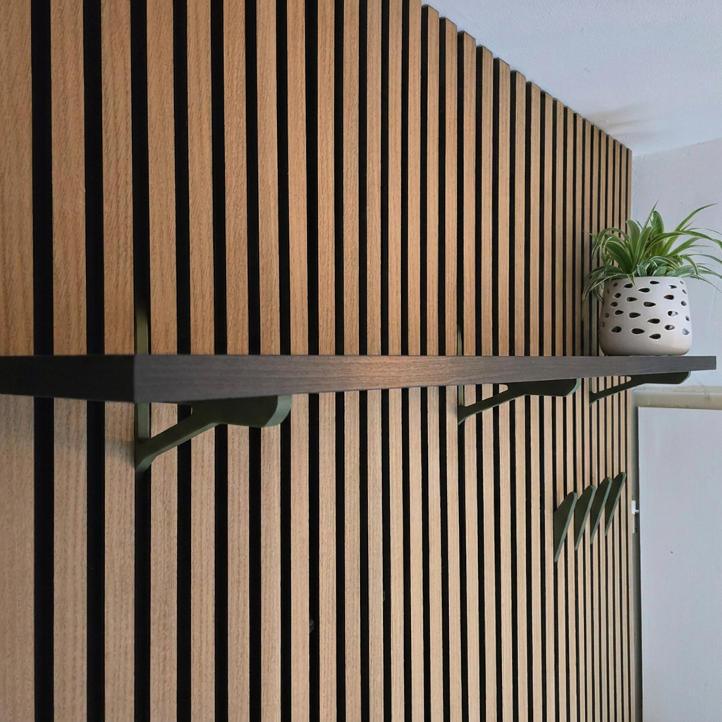 Plankbevestigingen voor akoestische panelen - Installatietype: Muurclip