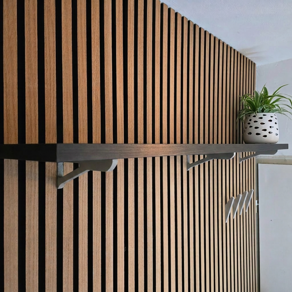 Plankbevestigingen voor akoestische panelen - Installatietype: Muurclip