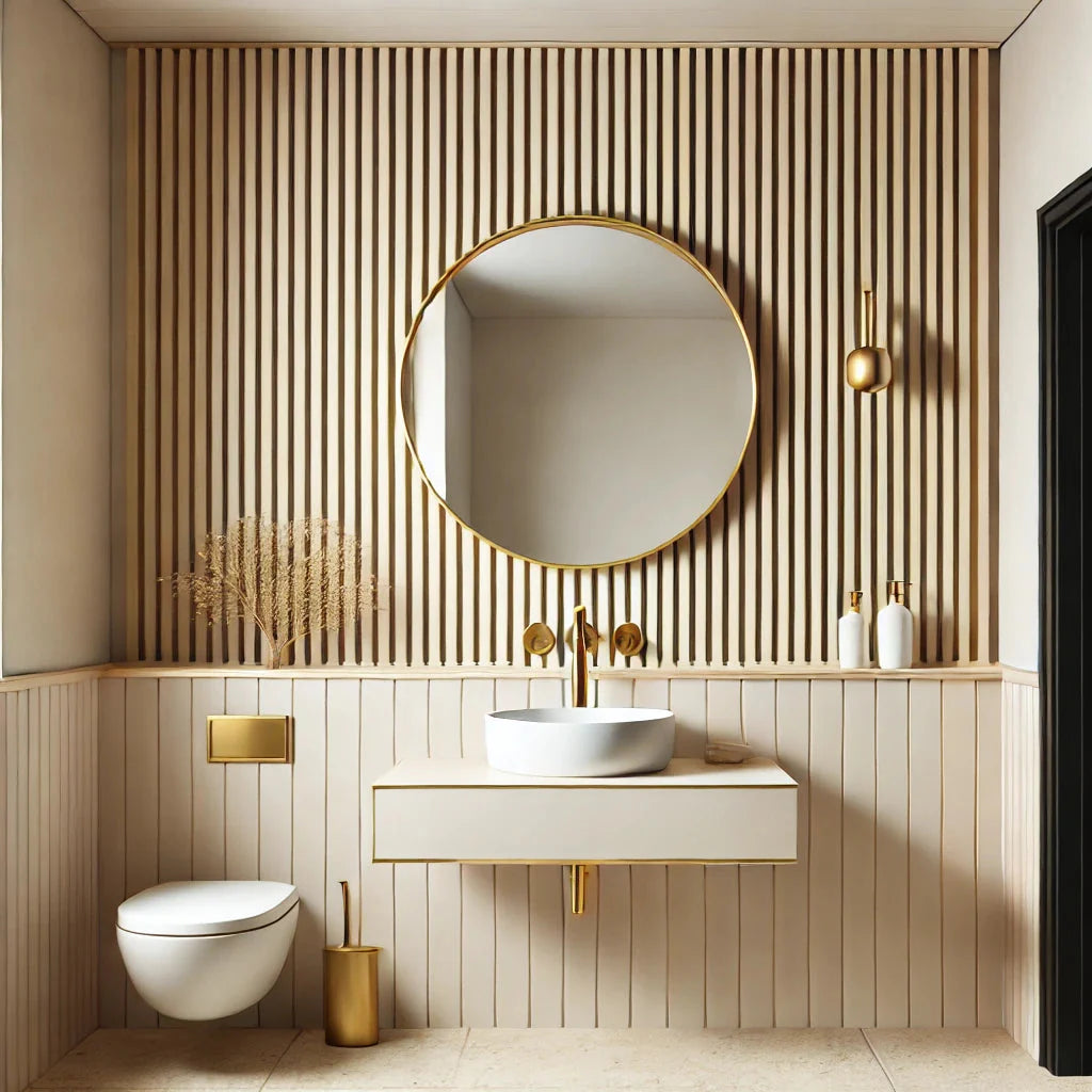 Wood Paneling For Bathroom Walls: stylish function ideas