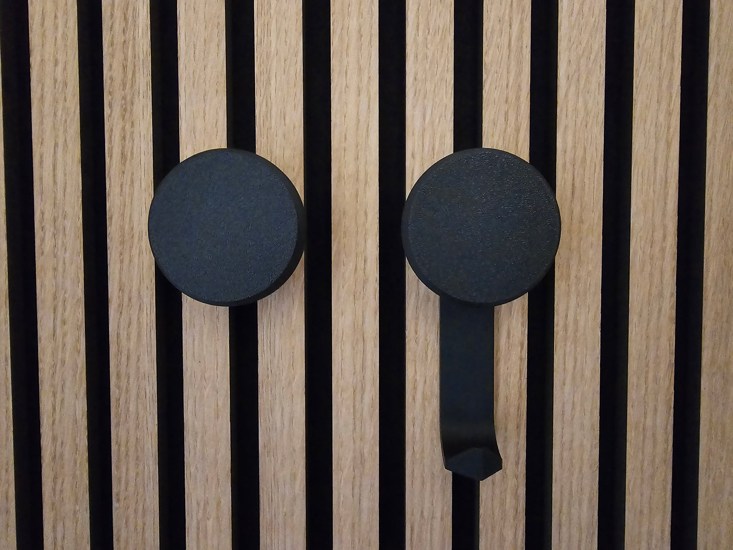 Acoustic panel hook - round - Twist & Go