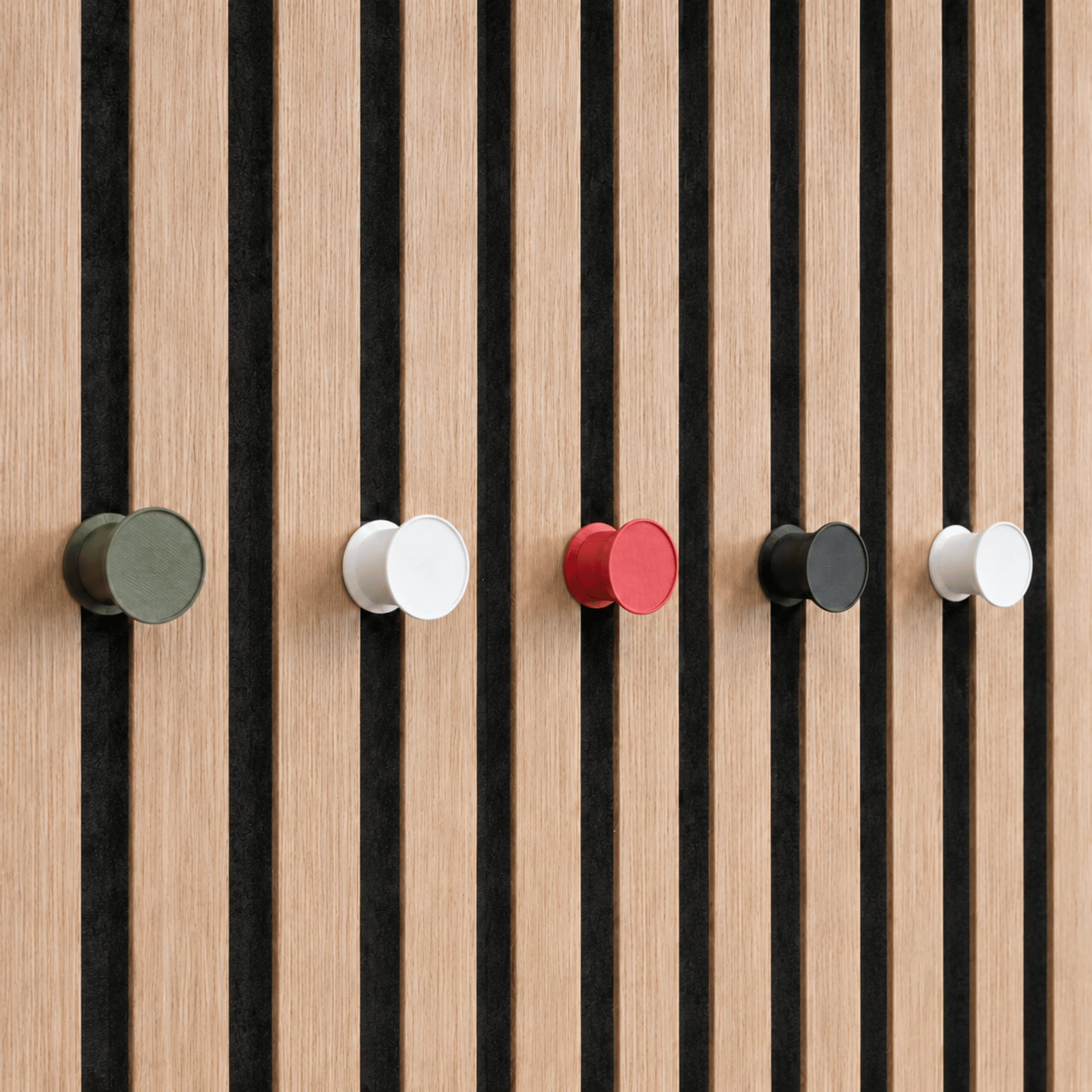 Knob Hook - Installation: Wall Clip