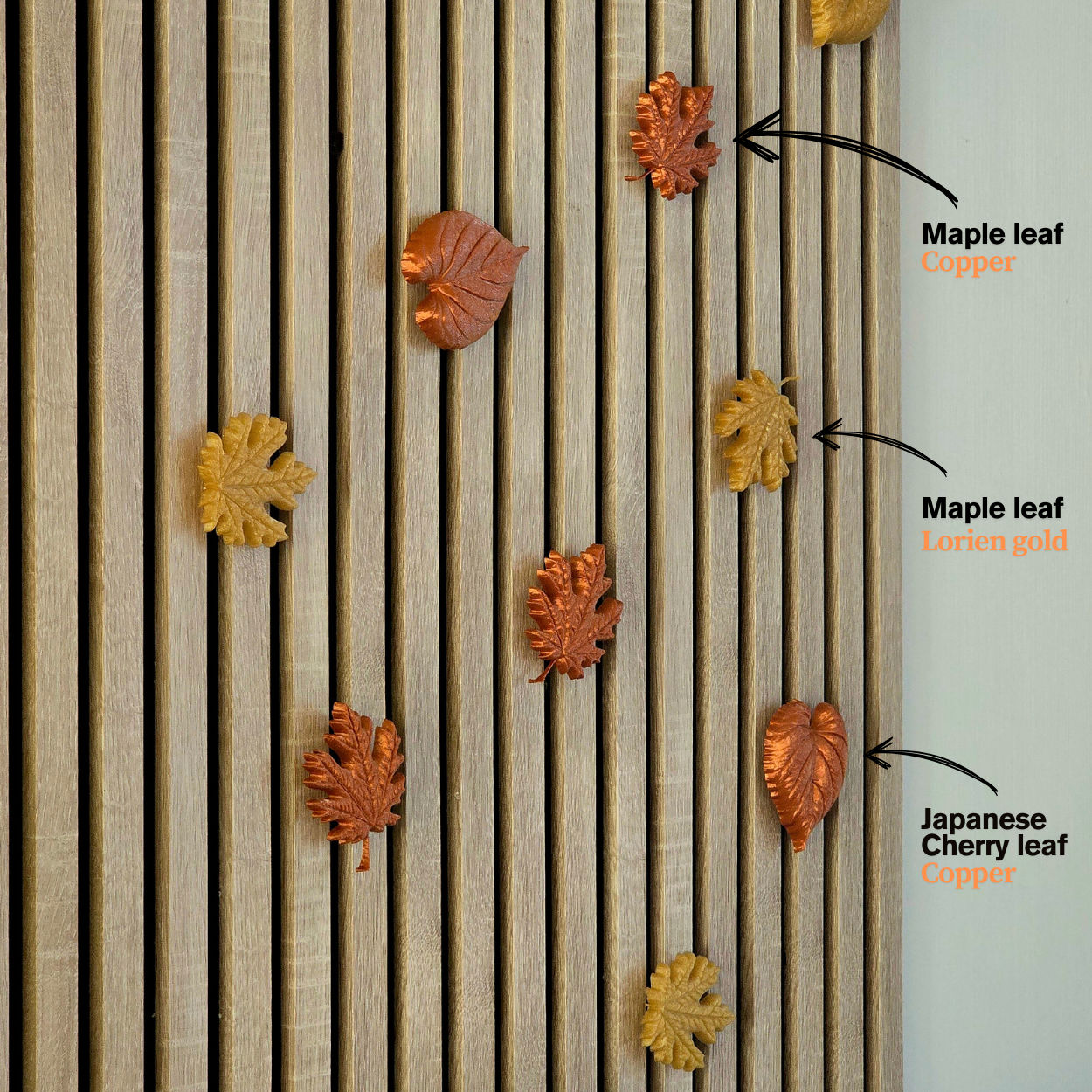 Autumn decoration for Acoustic Panels - Installation type: Wall Clip
