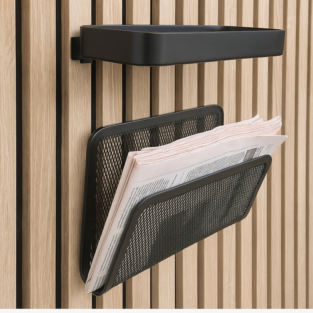 Akoestisch paneel IKEA SKADIS beugels (set van 2) - Twist & Go van WallTune