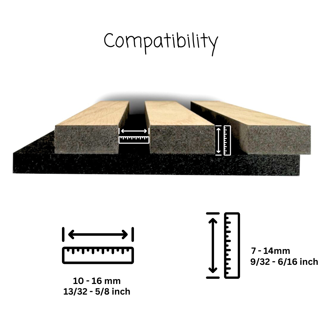 Deko-Sterne für Akustikpaneele - Montageart: Wandclip