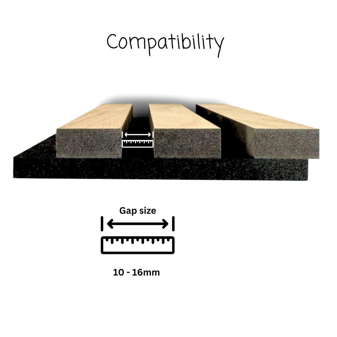 Einzelhaken Quadrat für Akustikplatten - Montageart: Einschrauben