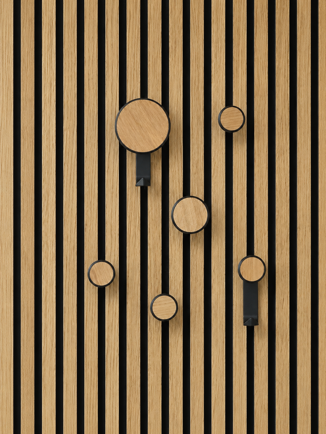 Ronde hanger/haak voor akoestische panelen - Installatietype: Schroef-in