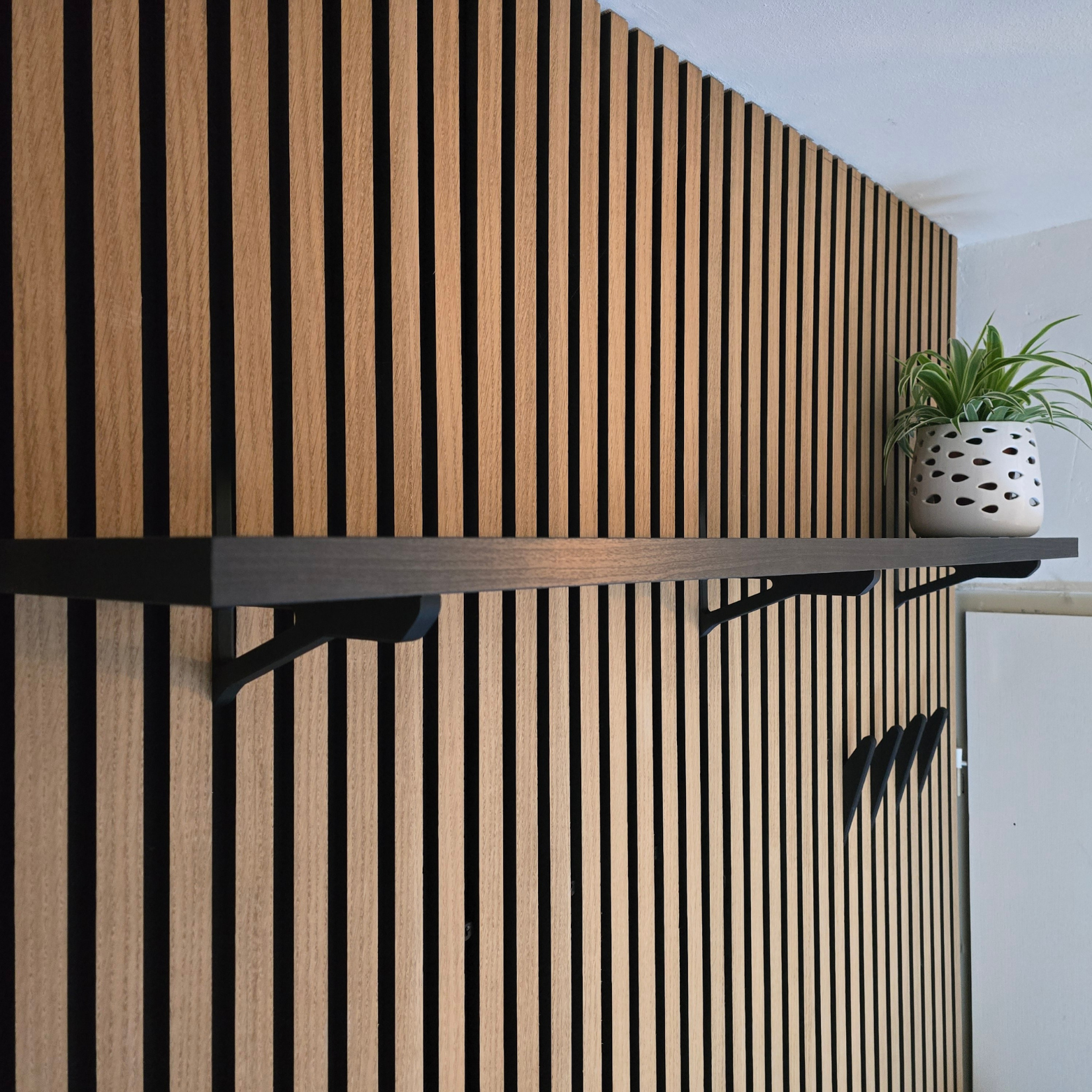 Plankbevestigingen voor akoestische panelen - Installatietype: Schroefbevestiging