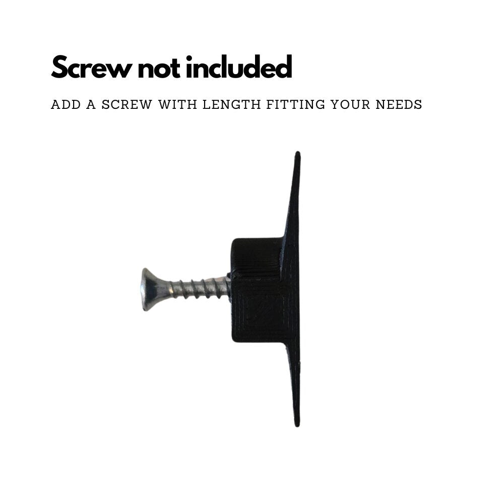 Acoustic panel screw clip - by WallTune