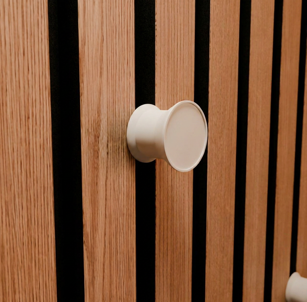 Knob Hook for Acoustic Panels - Installation Type: Wall Clip